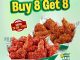 Promo Wingstop Buy 8 Get 8 Crunchy Wings gratis dengan pilihan 2 rasa favorit