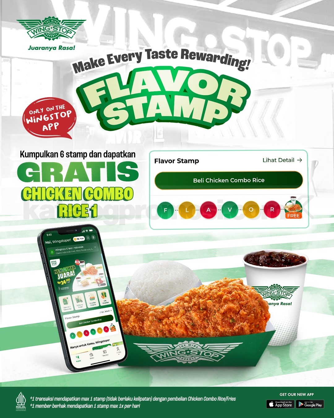 Promo Wingstop Member Voucher Diskon hingga 50% Promo Wingstop Member Voucher Diskon hingga 50% 2