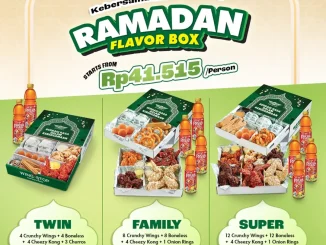Promo Wingstop Ramadan Flavor Box mulai Rp. 41.515 paket ayam dan churros untuk berbuka