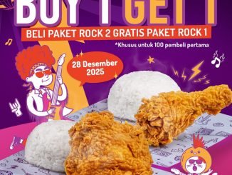 Promo Wizzmie WIZZCHICKEN Buy 1 Get 1 Paket Rock 11
