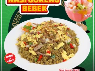 Promo WOK Paket Nasi Goreng Bebek + Es Teler Rp. 100.000 untuk dine in di outlet tertentu