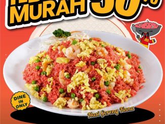 Promo WOK Tebus Murah Nasi Goreng Finna Diskon 50% setelah beli mie dan ayam atau babi di Galaxy Mall dan PTC Surabaya
