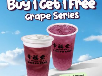 Promo Xing Fu Tang Grape Series beli 1 gratis 1 Medan April 2026