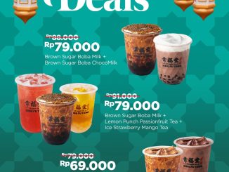 Promo Xing Fu Tang Iftar Sweet Deals mulai Rp. 69.000 paket minuman Ramadhan
