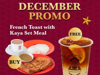 Promo Ya Kun Kaya Toast Desember Deals Free Iced Lemon Tea 4