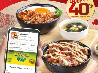 Promo Yakiniku Like GrabFood Group Order Diskon hingga 40% minimal transaksi Rp. 40.000