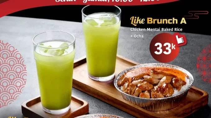 Promo Yakiniku Like New! Like Brunch Set mulai Rp. 33.000 dengan Chicken dan Beef Mentai Baked Rice