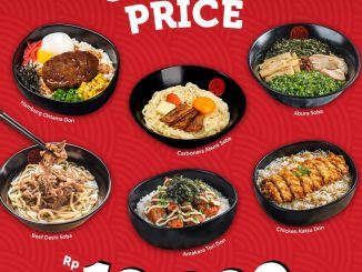 Promo Yamatoten Special Ultah BRI Abura Soba Rp. 13.000 di seluruh outlet