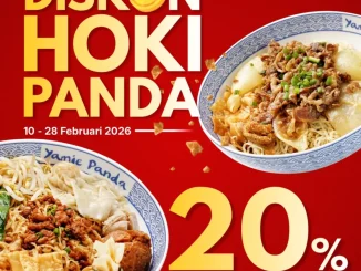 Promo Yamie Panda BCA Diskon Hoki Panda 20% potongan hingga Rp. 20.000 transaksi minimal Rp. 75.000