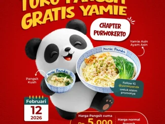 Promo Yamie Panda Grand Opening Gratis Yamie Asin Ayam Asin di Purwokerto