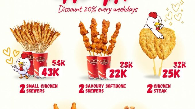Promo ZHENGDA beli dua lebih hemat diskon 20%