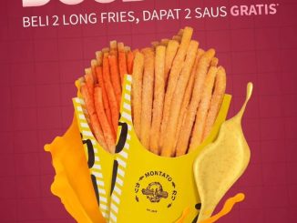 Promo Montato Beli 2 Long Fries Gratis 2 Saus periode Februari 2026