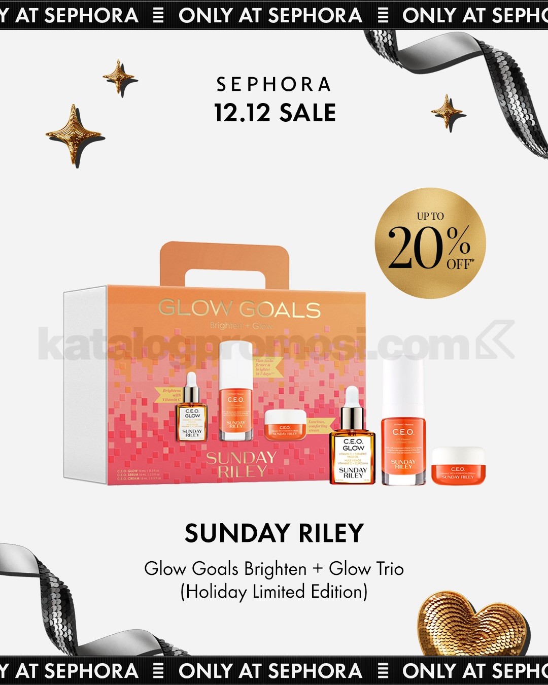 Promo Sephora 12.12 Sale diskon hingga 20% Promo Sephora 12.12 Sale diskon hingga 20% 2