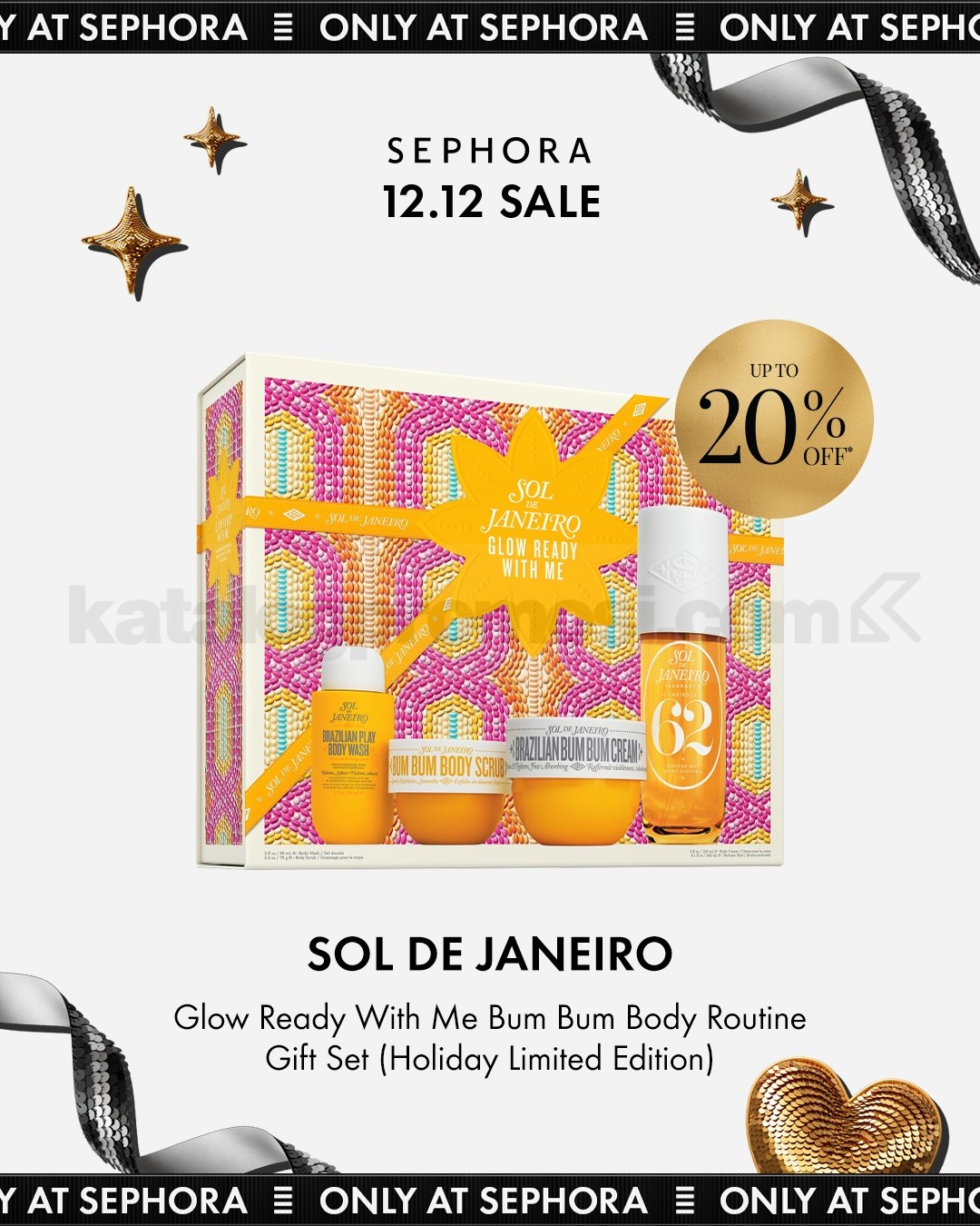 Promo Sephora 12.12 Sale diskon hingga 20% Promo Sephora 12.12 Sale diskon hingga 20% 3