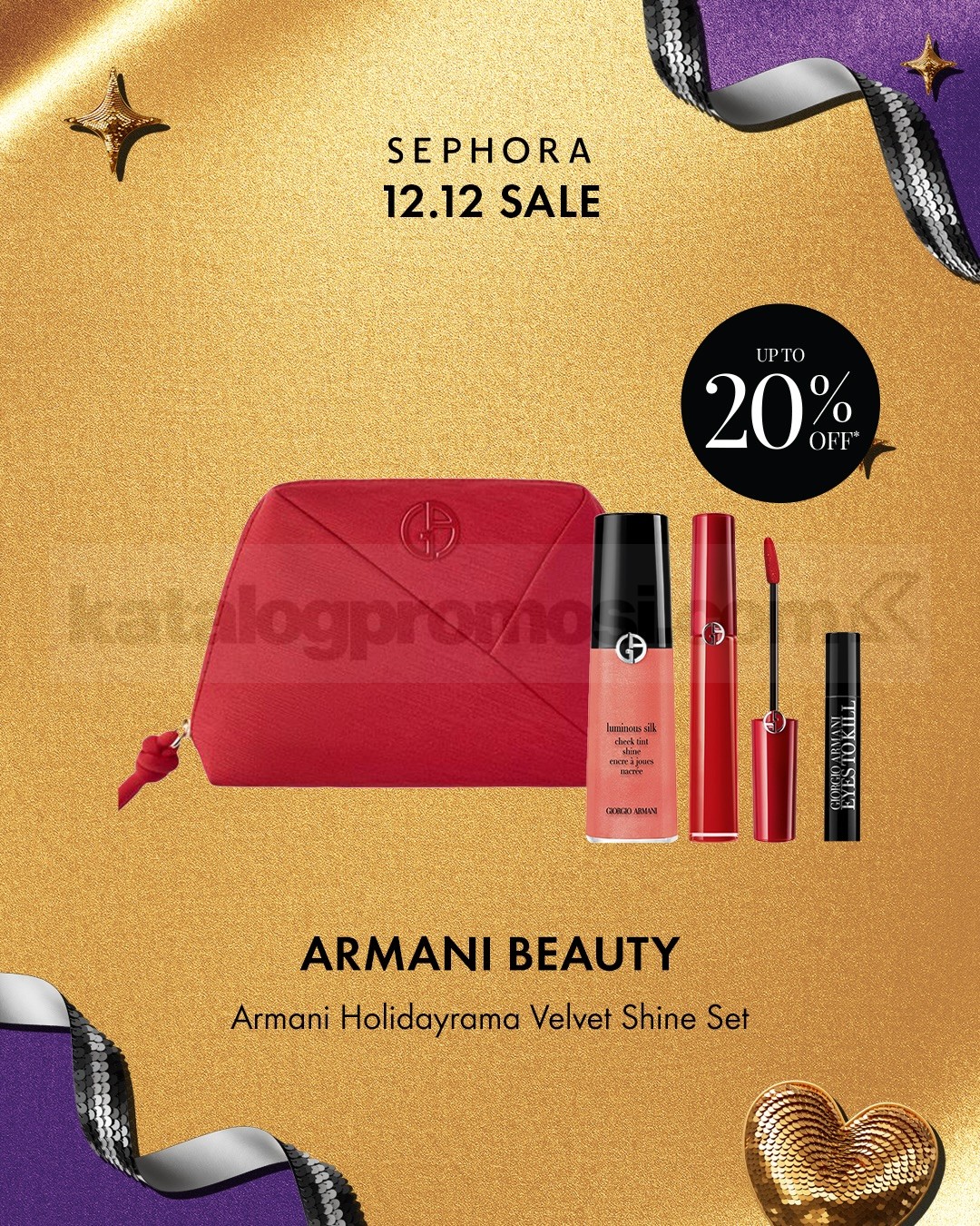 Promo Sephora 12.12 Sale diskon hingga 20% Promo Sephora 12.12 Sale diskon hingga 20% 24
