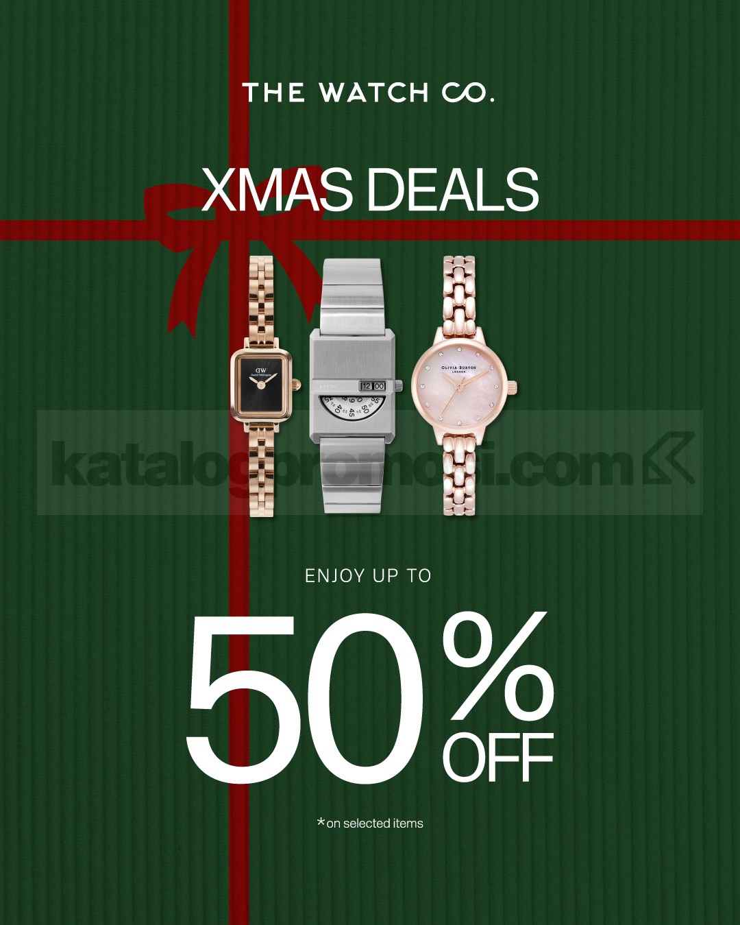 Promo WATCH CLUB Christmas Sale Discount Up To 50%* Promo WATCH CLUB Christmas Sale Discount Up To 50%* 1