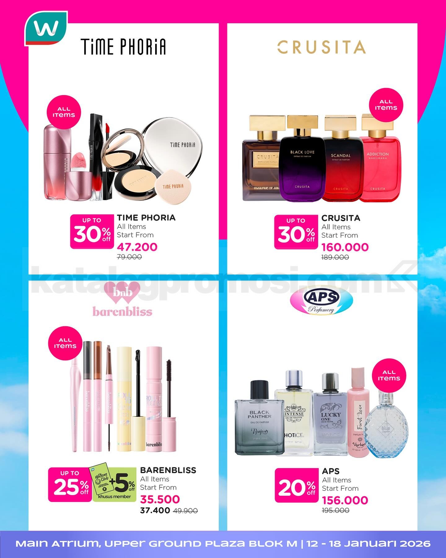 Beauty Bazaar Watsons di Plaza Blok M Beauty Bazaar Watsons di Plaza Blok M 5