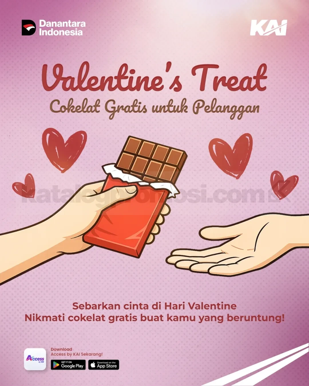 Valentrain Day 2026 di Stasiun KAI Valentrain Day 2026 di Stasiun KAI 3