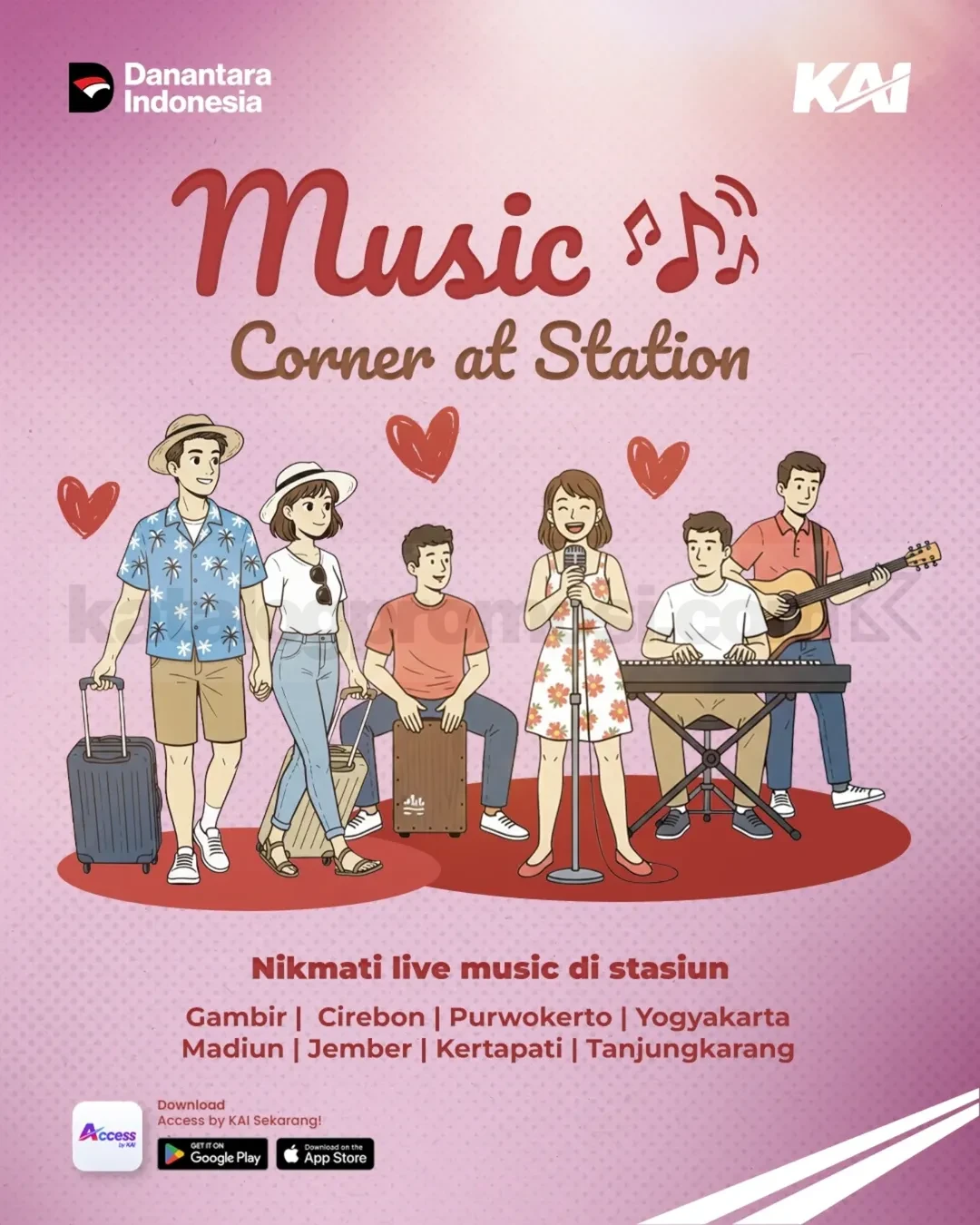 Valentrain Day 2026 di Stasiun KAI Valentrain Day 2026 di Stasiun KAI 2