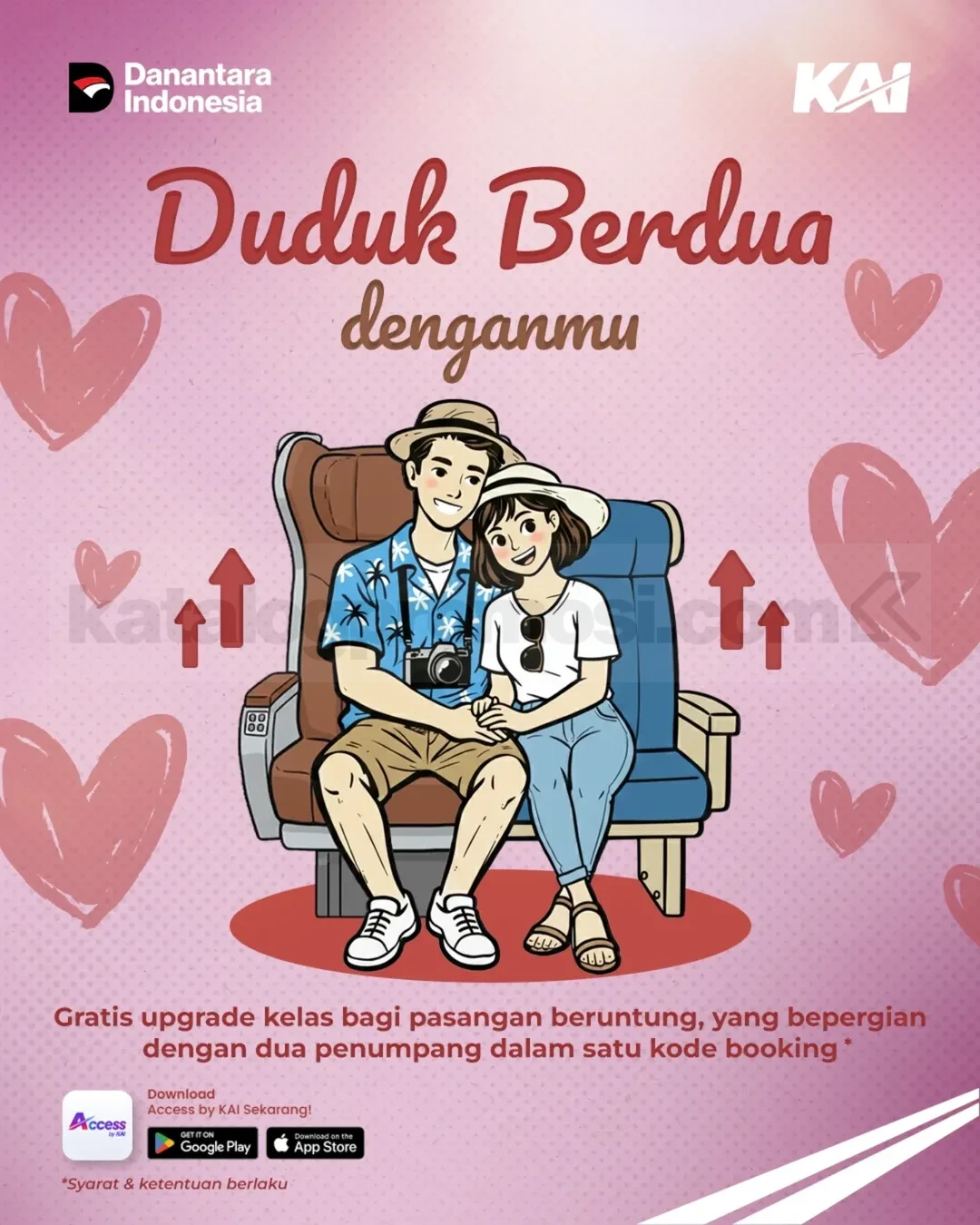 Valentrain Day 2026 di Stasiun KAI Valentrain Day 2026 di Stasiun KAI 1