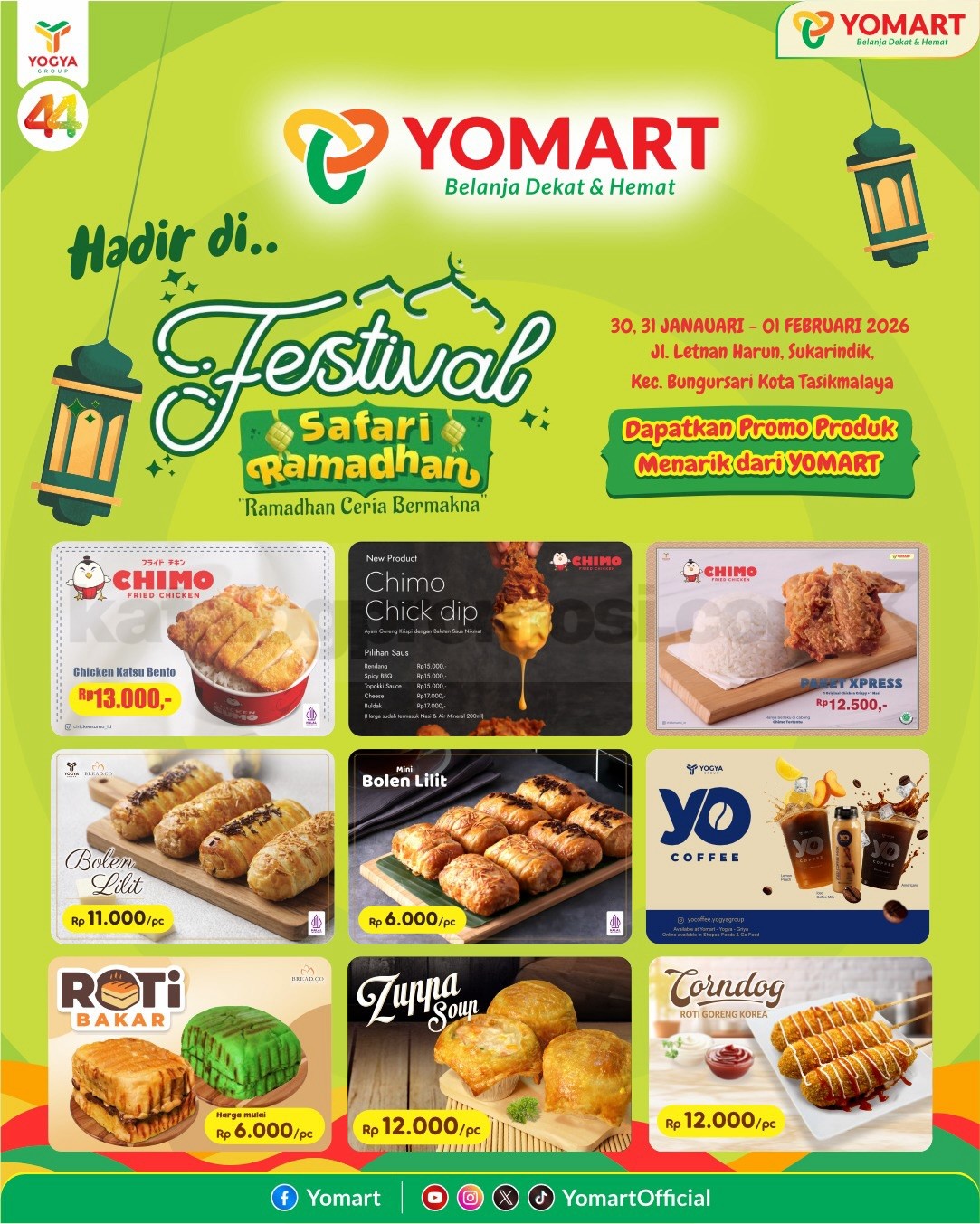 YoFest – Festival Safari Ramadhan bersama Yomart YoFest – Festival Safari Ramadhan bersama Yomart 1