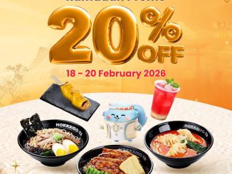 Promo Hokkaido-Ya Ramadan 20% OFF menu favorit diskon hingga Rp. 50.000 dine-in