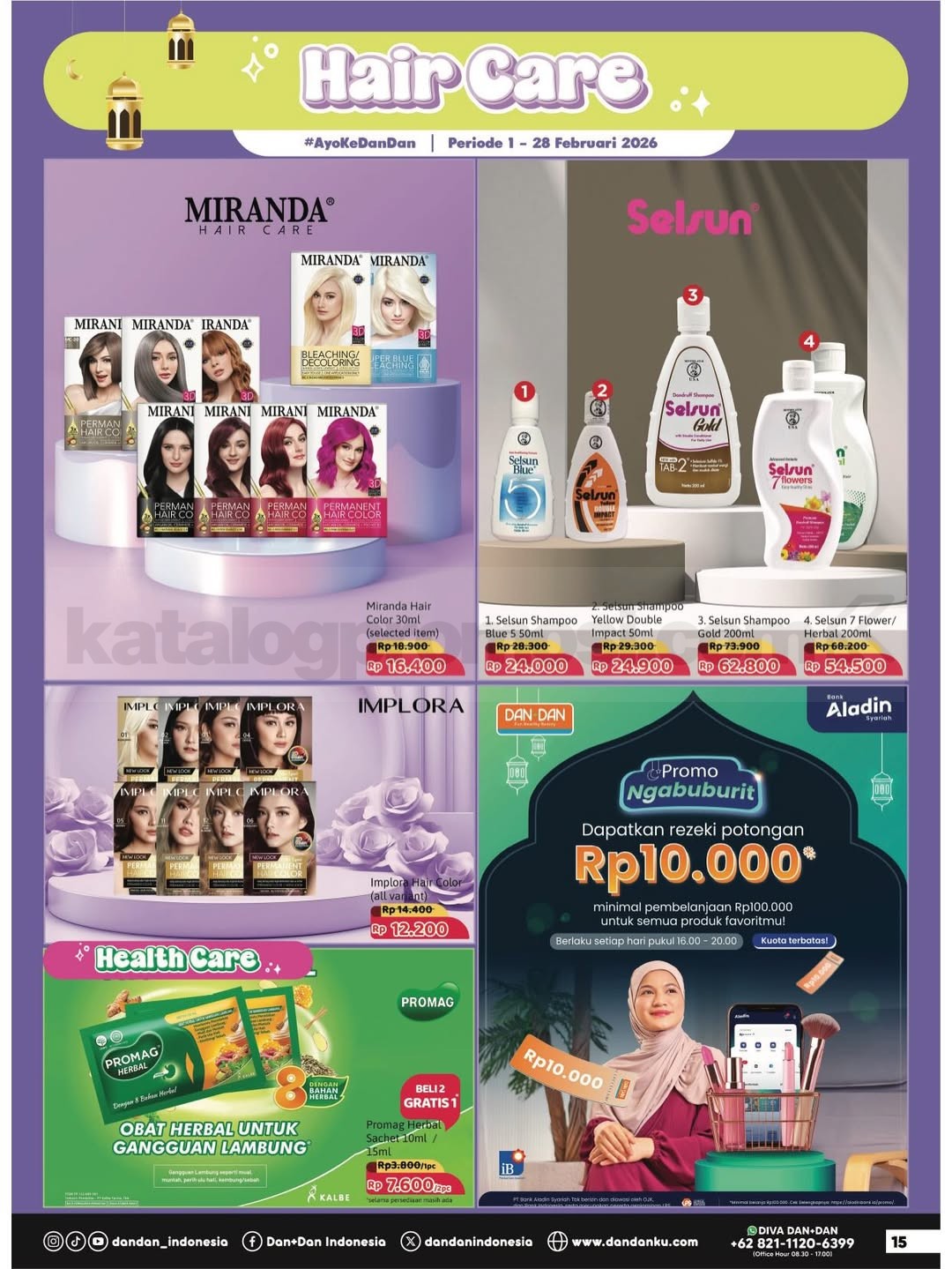 Katalog Promo DAN+DAN Terbaru Februari 2026 Katalog Promo DAN+DAN Terbaru Februari 2026 15