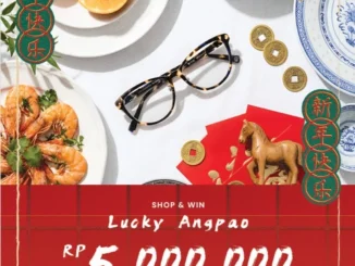 Promo Saturdays Lucky Angpao diskon hingga 20% koleksi kacamata pilihan