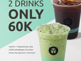 Promo Maxx Coffee 2 Drinks Only Rp. 60.000 untuk quality time bareng coffee buddy