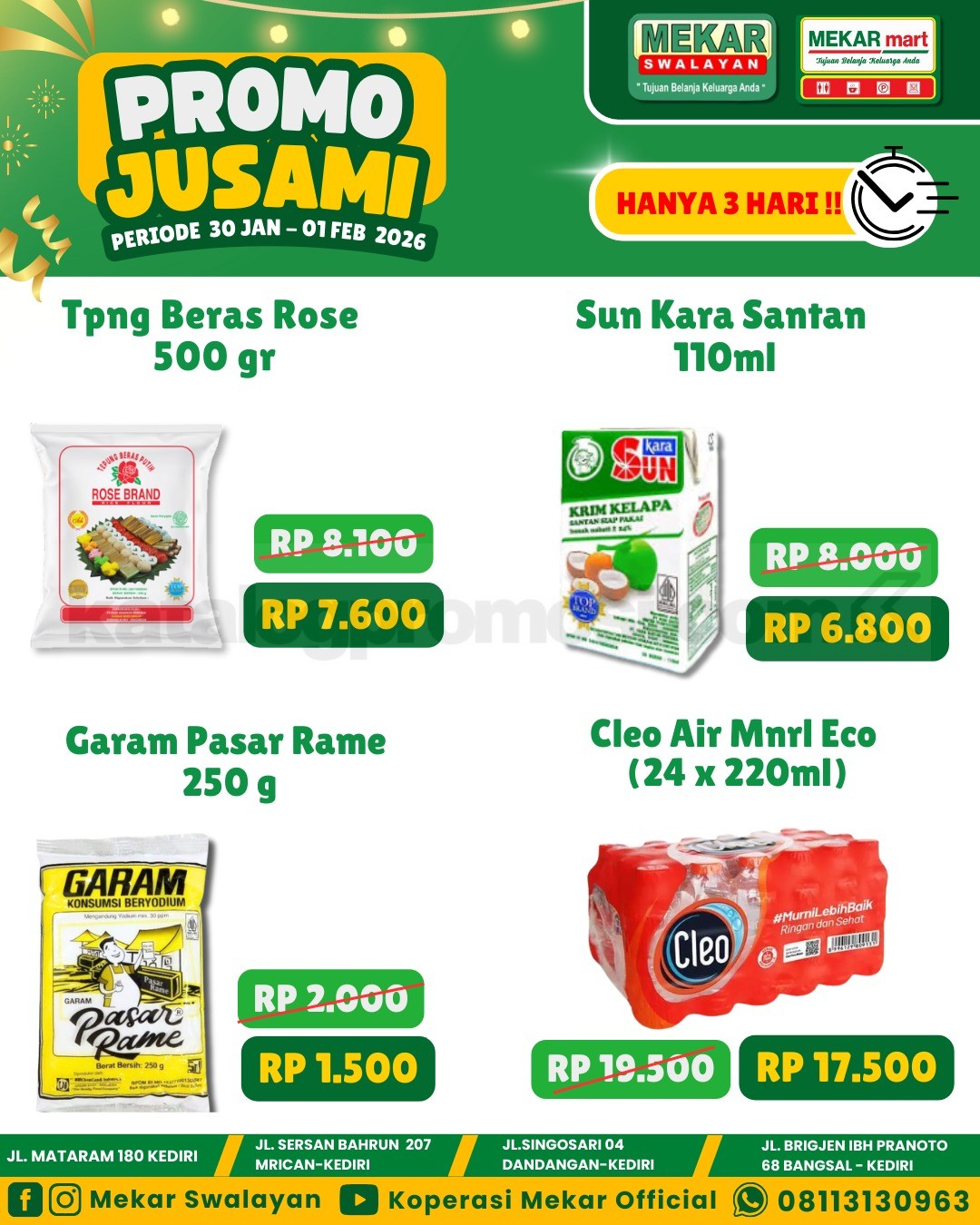 Promo Mekar Swalayan JUSAMI 30 Januari - 01 Februari 2026 Promo Mekar Swalayan JUSAMI 30 Januari - 01 Februari 2026 4