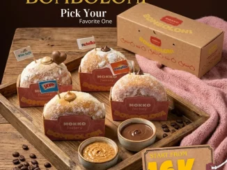 Promo Mokko Factory Bomboloni mulai Rp. 16.000 dengan topping premium