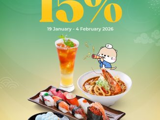 Promo Sushi Tei Diskon 15% Menu Favorit di Sushi Tei Plaza Indonesia