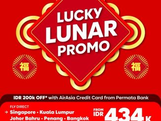 Promo AirAsia Lucky Lunar Promo tiket mulai Rp. 434.000 rute domestik dan internasional