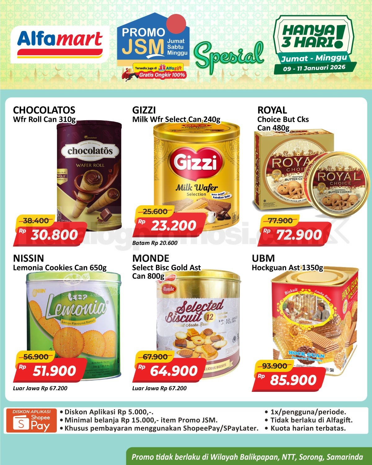 Promo ALFAMART JSM Sirup & Biskuit Ramadhan 09-11 Januari 2026 Promo ALFAMART JSM Sirup & Biskuit Ramadhan 09-11 Januari 2026 2