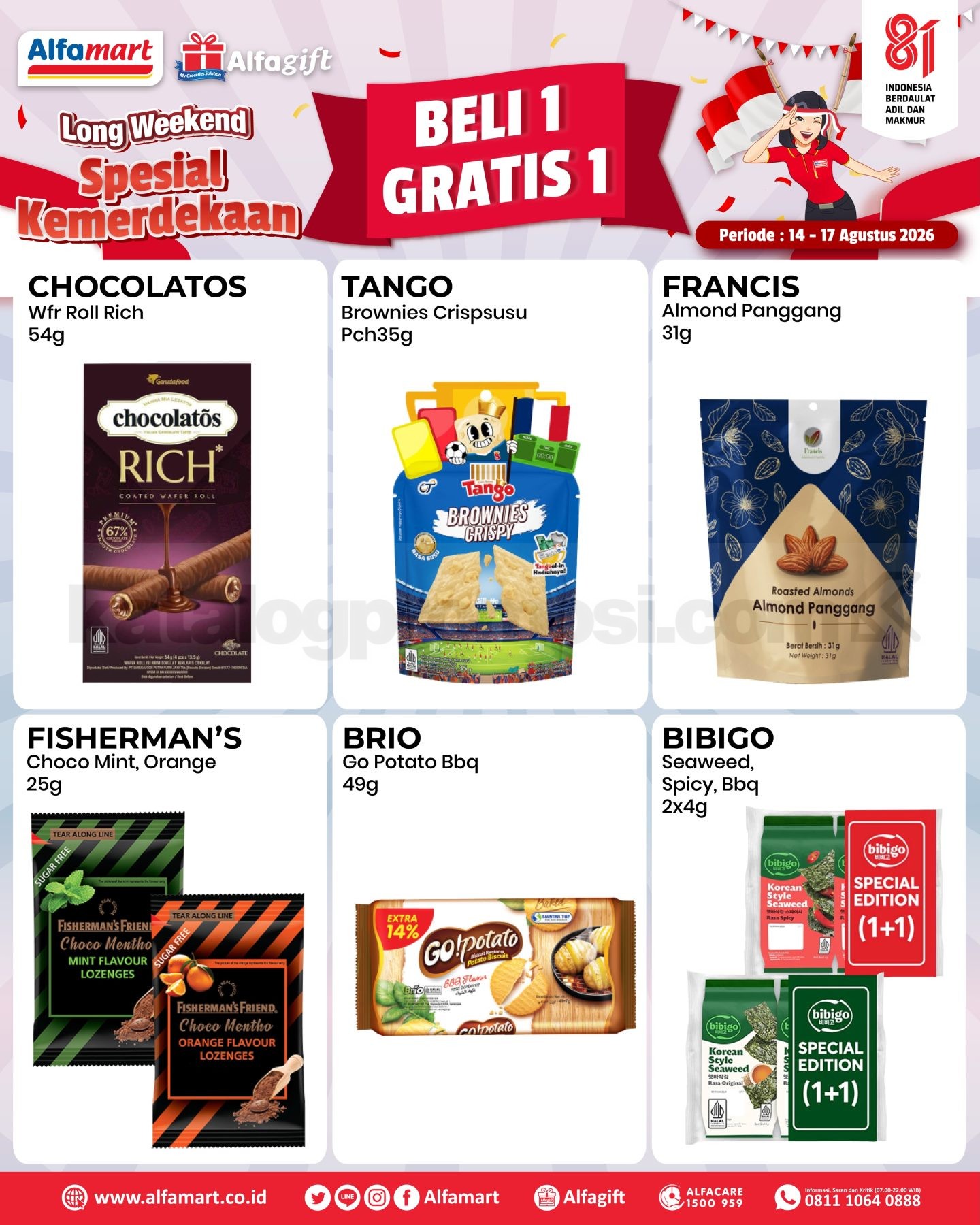 Promo Alfamart Long Weekend Kemerdekaan Beli 1 Gratis 1 Promo Alfamart Long Weekend Kemerdekaan Beli 1 Gratis 1 3