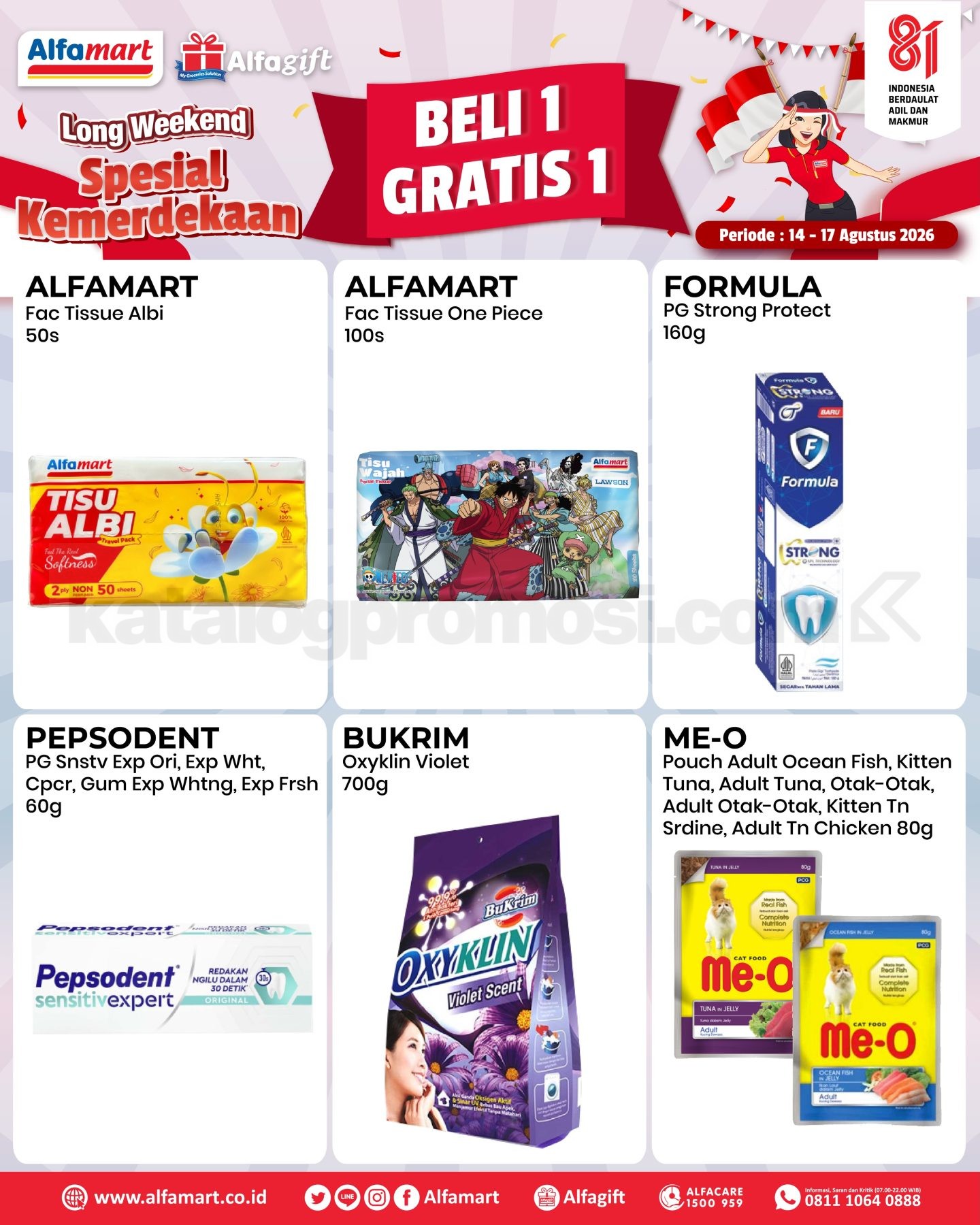 Promo Alfamart Long Weekend Kemerdekaan Beli 1 Gratis 1 Promo Alfamart Long Weekend Kemerdekaan Beli 1 Gratis 1 4