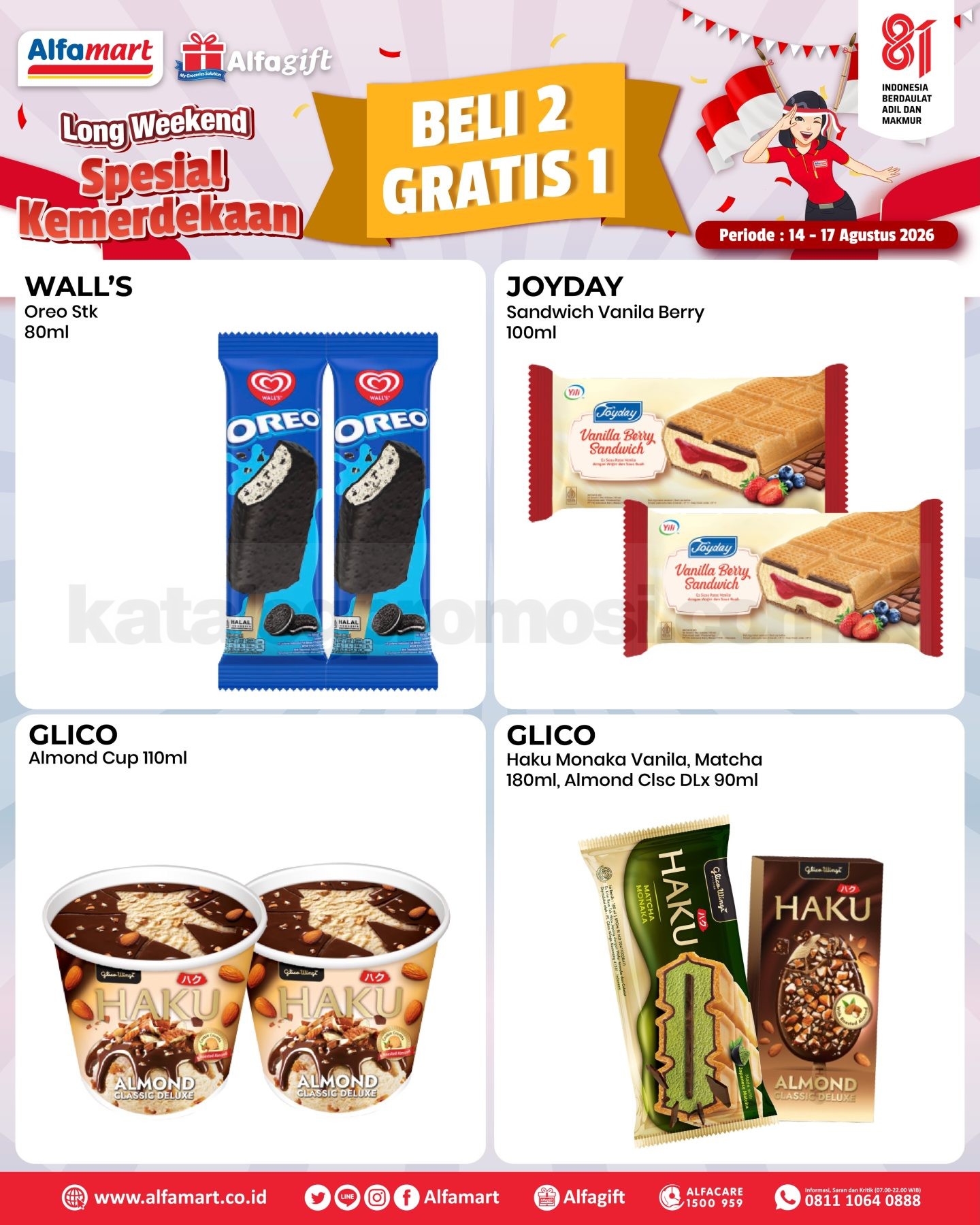 Promo Alfamart Long Weekend Kemerdekaan Beli 1 Gratis 1 Promo Alfamart Long Weekend Kemerdekaan Beli 1 Gratis 1 5
