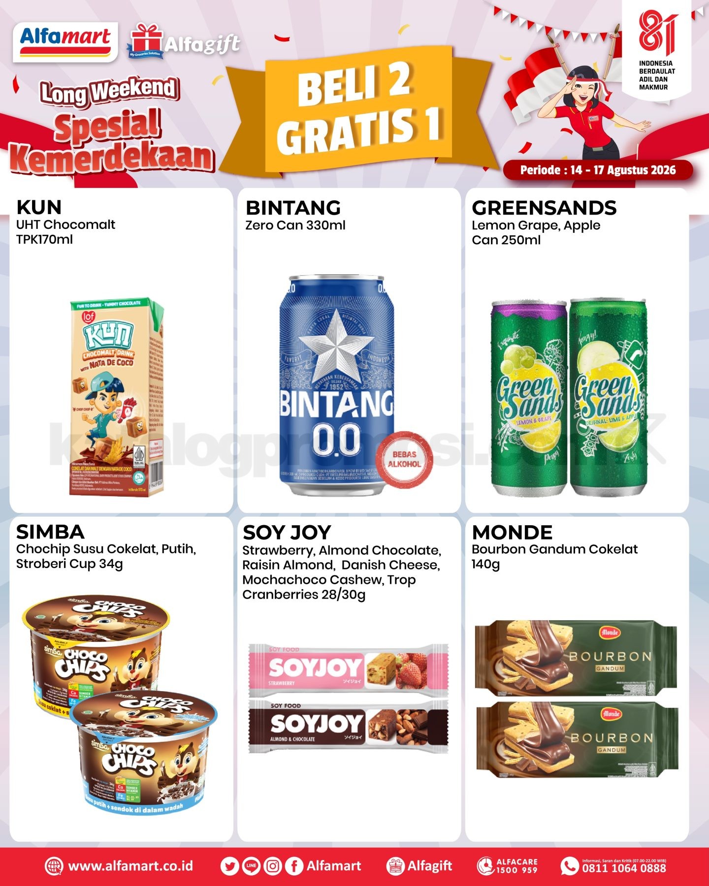 Promo Alfamart Long Weekend Kemerdekaan Beli 1 Gratis 1 Promo Alfamart Long Weekend Kemerdekaan Beli 1 Gratis 1 6