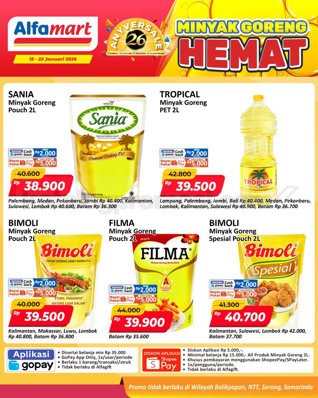 PROMO ALFAMART MINYAK GORENG MURAH 15-22 Januari 2026 • SoPasti.Com