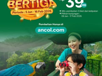 Promo Ancol Paket Bertiga mulai Rp. 39.000/orang untuk liburan rame-rame