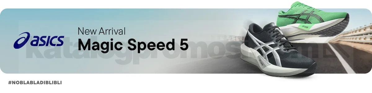 Promo ASICS NEW! Magic Speed 5 Sepatu Lari High Performance Promo ASICS Magic Speed 5 sepatu lari high performance original di Blibli