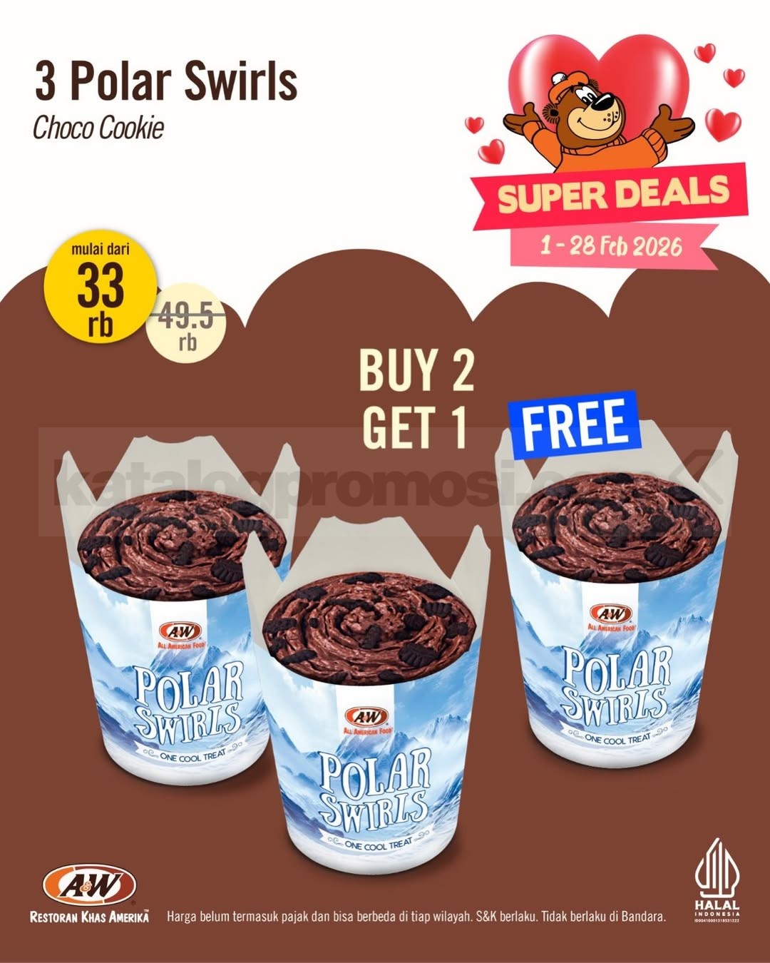 Promo A&W Kupon Diskon Super Deals Februari 2026 Promo A&W Kupon Diskon Super Deals Februari 2026 13
