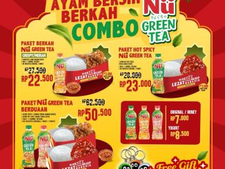 Promo Ayam Bersih Berkah x Nu Green Tea Combo mulai Rp. 22.500 paket buka puasa hemat