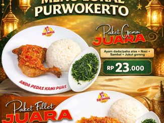 Promo Ayam Gepuk Pak Gembus Paket JUARA mulai Rp. 17.000 di Purwokerto