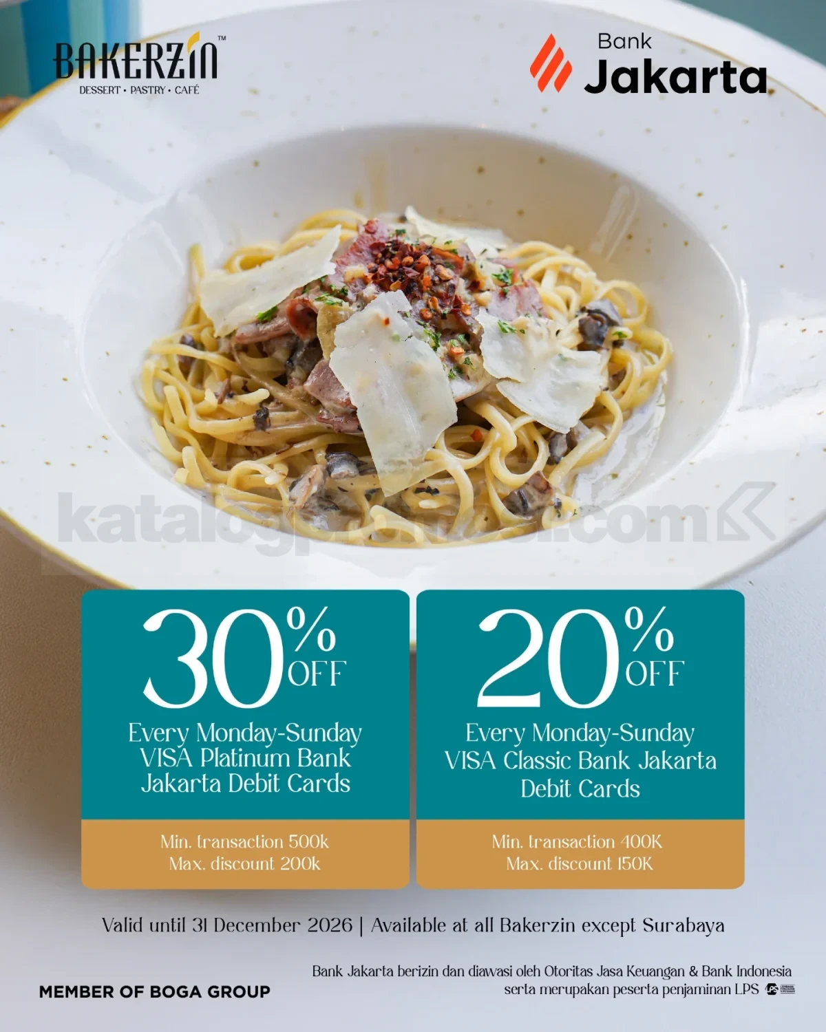 Promo Bakerzin Bank Diskon hingga 30% Promo Bakerzin Bank Diskon hingga 30% 2