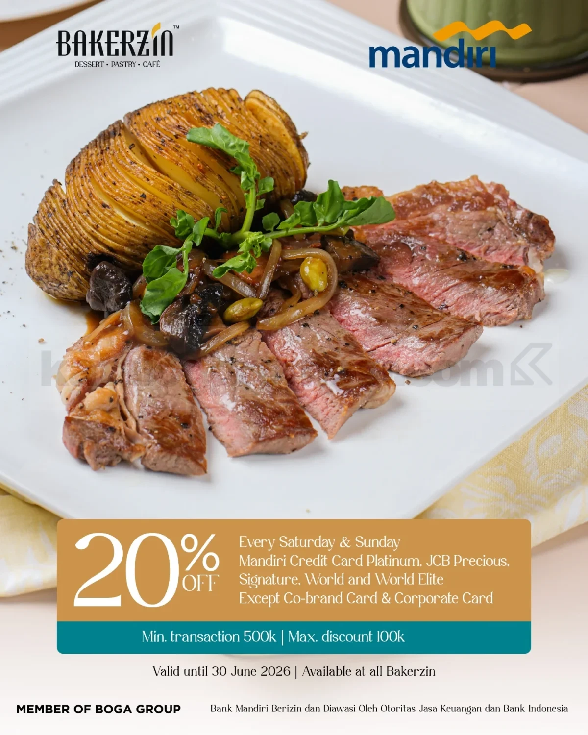 Promo Bakerzin Bank Diskon hingga 30% Promo Bakerzin Bank Diskon hingga 30% 3