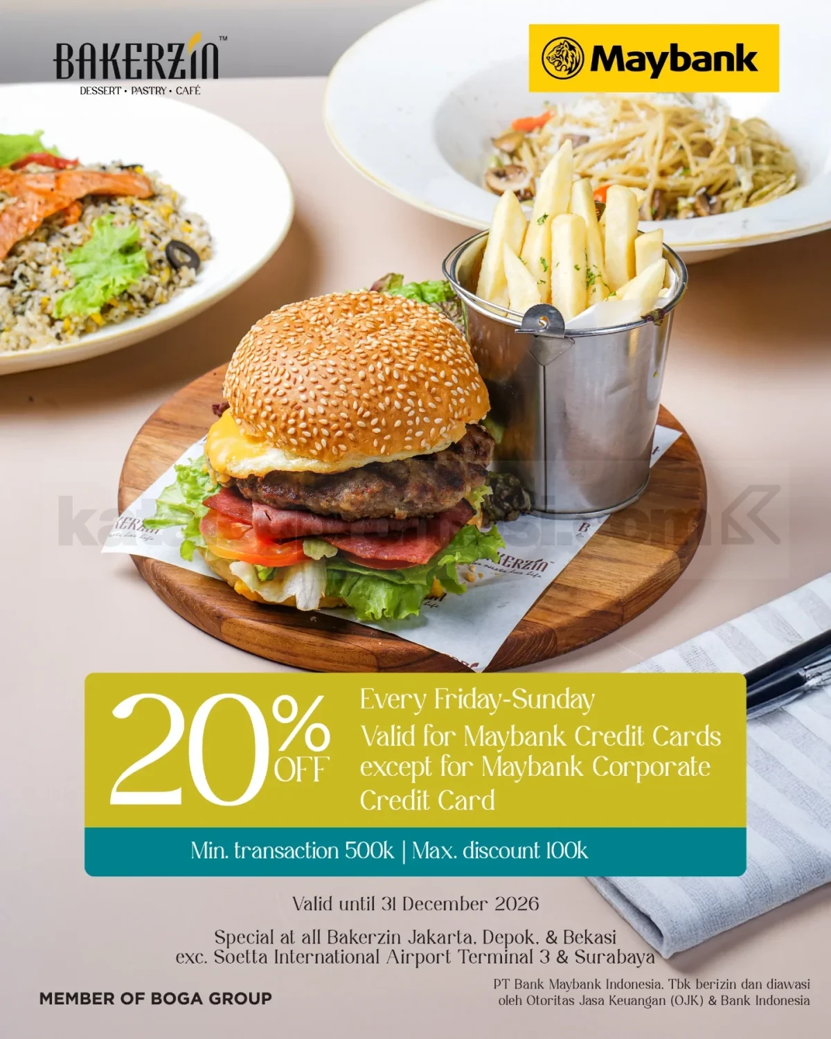 Promo Bakerzin Bank Diskon hingga 30% Promo Bakerzin Bank Diskon hingga 30% 4