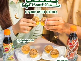 Promo Bakmi GM THR Takjil Hemat mulai Rp. 27 ribuan dengan onde-onde cokelat dan Teh Botol