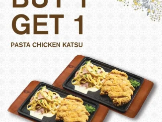 Promo Beatrice Quarters Buy 1 Get 1 Pasta Chicken Katsu creamy carbonara dengan chicken katsu crispy