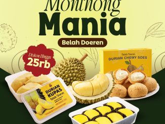 Promo Belah Doeren Monthong Mania Diskon Rp. 25.000 paket durian kupas premium